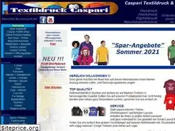 Sites similar to caspari-textildruck.de