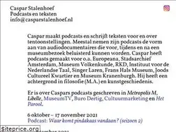 Sites similar to casparstalenhoef.nl