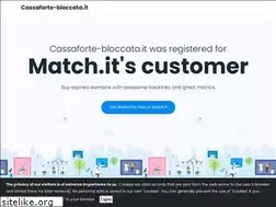 Sites similar to cassaforte-bloccata.it