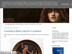 Sites similar to cassandralegacy.blogspot.co.uk