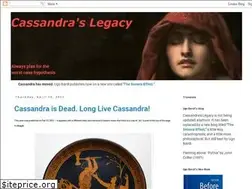 Sites similar to cassandralegacy.blogspot.fr