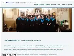 Sites similar to cassandrine.fr