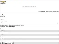 Sites similar to cassburchchevrolet.com