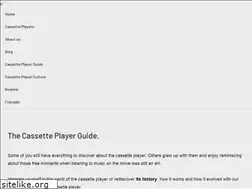 Sites similar to cassetteplayer.net