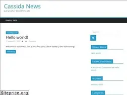 Sites similar to cassidanews.ru