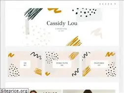 Sites similar to cassidylou.com