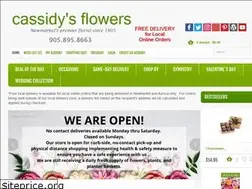 Sites similar to cassidysflowersandgifts.com