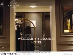Sites similar to cassidyshotel.com