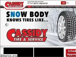 Sites similar to cassidytire.com