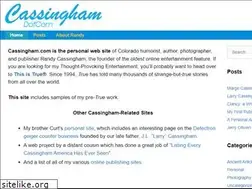 Sites similar to cassingham.com