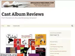 Sites similar to castalbumreviews.com