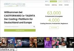 Sites similar to castforward.de
