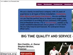Sites similar to castillofence.com