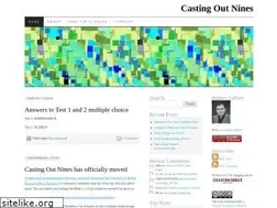 Sites similar to castingoutnines.wordpress.com