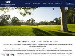 Sites similar to castlehillcountryclub.com.au