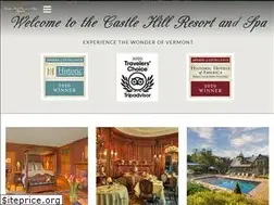 Sites similar to castlehillresortvt.com