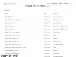 Sites similar to castlerockchurches.com