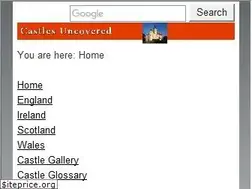 Sites similar to castlesuncovered.com