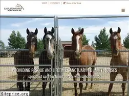 Sites similar to castletonranchhorserescue.org