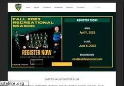 Sites similar to castrovalleysoccer.com