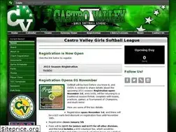 Sites similar to castrovalleysoftball.com