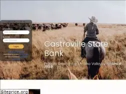Sites similar to castrovillestatebank.com