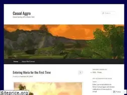 Sites similar to casualaggro.wordpress.com