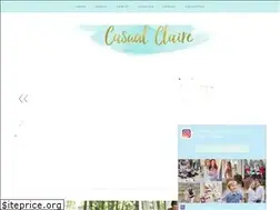 Sites similar to casualclaire.com