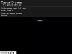 Sites similar to casualdreams.org
