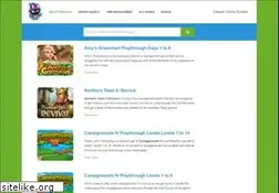 Sites similar to casualgameguides.com