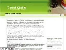 Sites similar to casualkitchen.blogspot.com