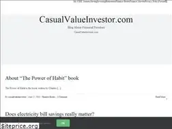 Sites similar to casualvalueinvestor.com