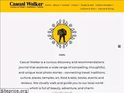 Sites similar to casualwalker.com