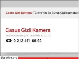Sites similar to casusgizlikamera.com