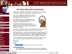 Sites similar to cat-breeds-info.com