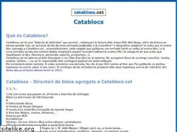 Sites similar to catablocs.cat