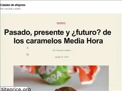 Sites similar to catadordealfajores.com