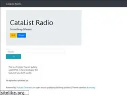 Sites similar to catalistradio.com