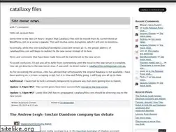 Sites similar to catallaxyf.wordpress.com