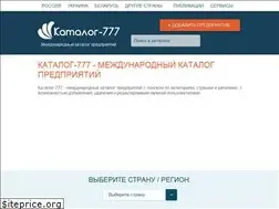 Sites similar to catalog-777.com