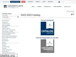 Sites similar to catalog.ggu.edu