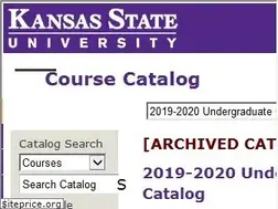 Sites similar to catalog.k-state.edu