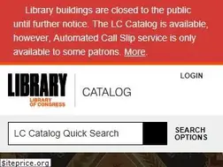 Sites similar to catalog.loc.gov