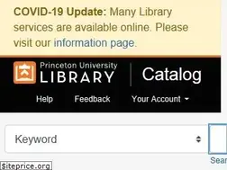 Sites similar to catalog.princeton.edu