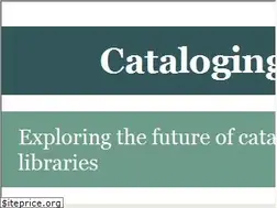 Sites similar to catalogingfutures.com