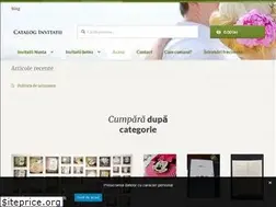 Sites similar to cataloginvitatii.ro