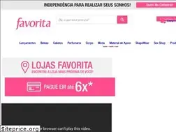 Sites similar to catalogofavorita.com.br