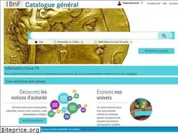 Sites similar to catalogue.bnf.fr