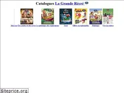 Sites similar to catalogue.lagranderecre.fr