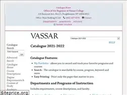 Sites similar to catalogue.vassar.edu